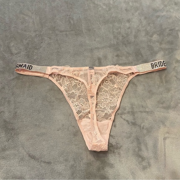 New! Victorias Secret very sexy shine strap bridesmaid thong panty 4229 - Picture 11 of 12